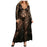 VenusFox Women's Nightie See Through Lace Sexy Dress Woman Night Dress V Neck Mesh Nightgown Sexy Lingerie Femme Sex Sleepwear Long Gowns