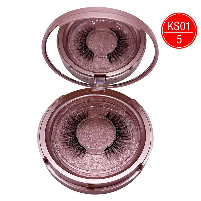 VenusFox Quantum Magnetic Eyelashes Magnet False Eyelashes Natural Long-lasting False Eyelashes Easy To Wear with Makeup