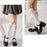 VenusFox Women Sexy Knee High Socks Mesh Stockings Fashion Fishnet Cute College Style JK Girls Lolita Student Black Gothic Long Sock New