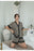 VenusFox Women's Pajamas Set Luxury Fashion Cross Letters Print Short Sleeve Sleepwear Silk Like Leisure Home Clothes Nightwear