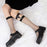 VenusFox Sexy Fishnet Stockings Hollow Out Woman Socks Transparent Sexy Knee High Socks Kawaii Long Socks Korean Style Gothic