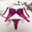 VenusFox Sexy Secret Lace Rhinestone Bikini Thong Letter LOGO Brand Design Push Up Bra Panty 2 Piece Women Adjustable Underwear Sets