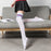 VenusFox Woman Socks Cute Black White Velvet Lolita Long Socks Solid Color Knee High Socks Fashion Kawaii Cosplay Sexy Nylon Stockings