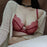 VenusFox Sexy underwear transparent thin bra and panty set plus size ladies C D E cup 95C 95D
