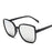 VenusFox Fashion Colorful Reflective Mercury Sunglasses Oversize Round Frame Glasses Coated Outdoor Internet Celebrity Recommend Gafas