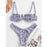 VenusFox Sexy V-bar Underwired Bikinis Floral Swimwear Women Swimsuit Female V-Neck Bikini Set Push Up Beach Wear Swim Bathing Suits