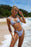 VenusFox Simplee Summer Beach Sexy Bikini Two-piece Swimsuit 2021 Blue Print Holiday Women Bikinis Set Vintage Female Bathing Swimwears