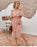 VenusFox Summer Women's Elegant Lace Off The Shoulder Dress Ladies New Casual Slash Neck Solid High Waist Mid-calf Dress