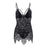 VenusFox Floral Lace Sexy Lingerie Erotic Dress Women Mini Nighty Costume Underwear Set Exotic Clothing Nightgown