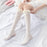 VenusFox Japan Lolita Lace  Stockings Women Sweet Kowknot High Knee  Socks Femme Elastic Long Socks Leg Pantyhose Stocking Streetwear