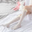 VenusFox Japan Lolita Lace  Stockings Women Sweet Kowknot High Knee  Socks Femme Elastic Long Socks Leg Pantyhose Stocking Streetwear
