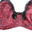 VenusFox PlusGalpret Floral Print Lace Bra and Panty Set Women Sexy Lingerie Bra Set Intimates Ladies Underwear Set 85-110 D Cup XL-6XL