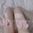 VenusFox Women Sexy Lace Fishnet Stockings Thigh High Over Knee Socks Nylon Long Socks Hosiery Anime Lolita Socks Bow Stockings Dc Comics