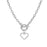 VenusFox 17KM Trendy Gold Thick Chain Necklace for Women Fashion Mixed Linked Circle Necklaces Minimalist Choker Necklace Party Jewelry