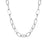 VenusFox 17KM Trendy Gold Thick Chain Necklace for Women Fashion Mixed Linked Circle Necklaces Minimalist Choker Necklace Party Jewelry