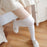 VenusFox Fashion Striped Thigh High Stockings Women Girls Lace Up Cotton Stocking Over Knee Socks Medias Sexy Stockings