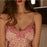 VenusFox Pink Leopard Night Dress Women Sexy Lingerie Nightgown Peignoirs Sleepwear Silk Nightwear Home Clothes Above Knee Mini