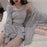 VenusFox Loungewear Women 3 Pieces Summer Sleepwear Ensembles Nightgown Suits with Shorts Home Wear Roomware