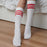 VenusFox Women Sexy Knee High Socks Mesh Stockings Fashion Fishnet Cute College Style JK Girls Lolita Student Black Gothic Long Sock New