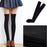 VenusFox Women Socks Fashion Stockings Casual Cotton Thigh High Over Knee Cotton High Socks Girls Women Female Long Knee Socks