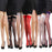 VenusFox Sexy long stockings women's thin summer anti-hook silk flesh-colored Cute long over the knee socks thigh high stockings