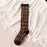 VenusFox New warm British style small Plaid leg socks women's College Street long tube knee socks