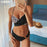 VenusFox Sexy Bikini Set One Shoulder Women's Swimsuits High Waist Swimwear Women 2021 Rings Biquini Ribbed Brazilian Bikinis