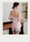 VenusFox 5PC Silk Robe Sleep Suit Women's Lace Satin Pajamas Gown Set V-Neck Cami Nighties Wear