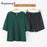 VenusFox Hot Sleeveless Two Piece Set Summer Green Silk Pajama Sets for Women Cotton PJS Fashion Soft Sleepwear Korean Kawaii Nightwear