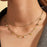 VenusFox Goth Pearl Choker Necklace Gold Color Lasso Pendants Women Jewelry On The Neck Chain Beads Necklace