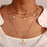 VenusFox Goth Pearl Choker Necklace Gold Color Lasso Pendants Women Jewelry On The Neck Chain Beads Necklace