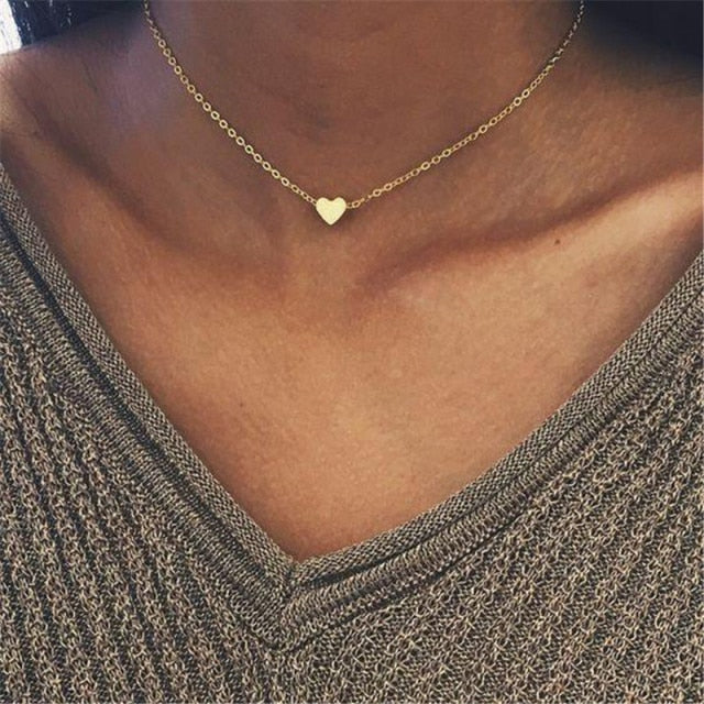 VenusFox Goth Pearl Choker Necklace Gold Color Lasso Pendants Women Jewelry On The Neck Chain Beads Necklace