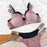 VenusFox Hot Rhinestone Bikini Lingerie Briefs Set Panty 2 Piece Lettersb Women Underwear Set Push Up Adjustable Sexy Bra Suit