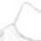 VenusFox Large size big breasts bras sexy lace perspective elastic underwear comfortable see through briefs bra+panties+thong 3 pcs/pack