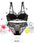 VenusFox Ultra-thin underwear set new T-shirt push-up bra and panties hollow bra plus size sexy bra lace underwear set ABCDE cup 95C 95D