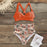 VenusFox Sexy High Waist Bikinis 2021 New Halter Swimwear Women Swimsuit Female Bikini Set Print Bodysuit Bathing Suit Summer Biquini XXL