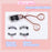 VenusFox False Magnetic Eyelashes on Magnets Magnetic Lashes Eyelash Extension Natural Magnetic Eyelashes Tweezers Magnetic Lash Kit