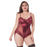 VenusFox Plus Size Lingere Exotic 4XL Lingerie for Women Front Closure Babydoll Lace V Neck Mesh Nightgown Dress G-String lingerie