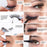 VenusFox Natural silk eyelashes fake lashes long makeup 25mm eyelash for beauty