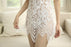 VenusFox Deep V-neck Sexy Lingerie Female Lace See-through Dress