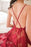 VenusFox 7Colors Women Nightdress Temptation Side Split Nightgown Sexy Lingerie Suspender Sheer Lace Embroidery Night Sleep Dress