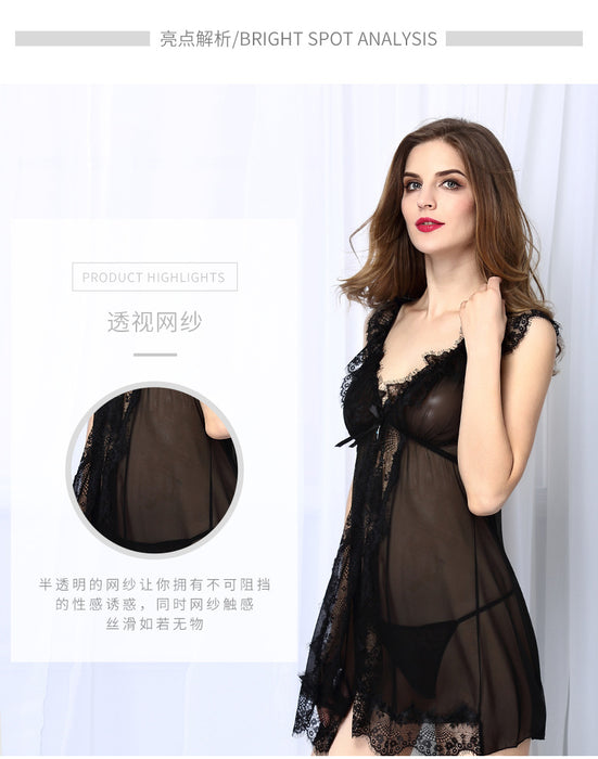 VenusFox Foreign Trade Sexy Underwear Women Quality Source Sexy Lace Sexy Pajamas  Lingerie Femme Sexy Erotique