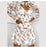 VenusFox Southpire Sexy Lace Up V-Neck Day Mini Dress Women's Black Polka Dot Chiffon Party Dress Vintage Elegant Daily Clothes Female