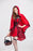 VenusFox Little Red Riding Hood Costume Halloween Fantasia Fancy Dress Party Fairy Tale Cosplay Outfit For Adult Women