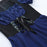 VenusFox Goth Vintage Blue Corset Dress Mall Gothic Aesthetic Lace Up High Waist Mini Dresses Floral Embroidery Lady Party Dress