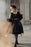 VenusFox Black Lolita Dress Women Goth Clothes Women Punk Gothic Vintage Gothic Lolita Summer Kawaii Dress Halloween Lolita Cosplay Dress