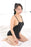 VenusFox See Through Porn Temptation Stripe Bandage Dress Micro Mini Dress Ice Silk Sheer Tight Pencil Cute Women Bodycon Backless Dress