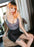 VenusFox Ice Silk Secretary Fancy Bodysuit See Through Leotard Mini Skirt Sets Nightclub Party Transparent Costume Smooth Sexy Bodycon