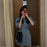 VenusFox New Women Spring Summer Shirt Dresses Fashionable Elegant High Waist Vintage Korean Puff Sleeve With Belt Mini Dress