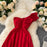 VenusFox New Summer Sexy Women One Shoulder Ruffled Mini Dress Elegant Ladies High Waist Slim Party Dress Female Bodycon Dress